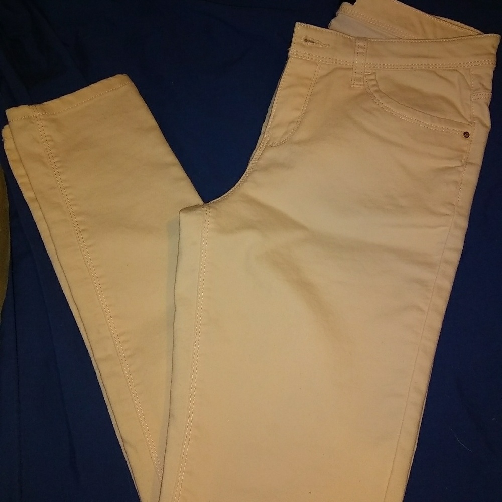 Jennyfer Sz6 skinny jeans. Peach